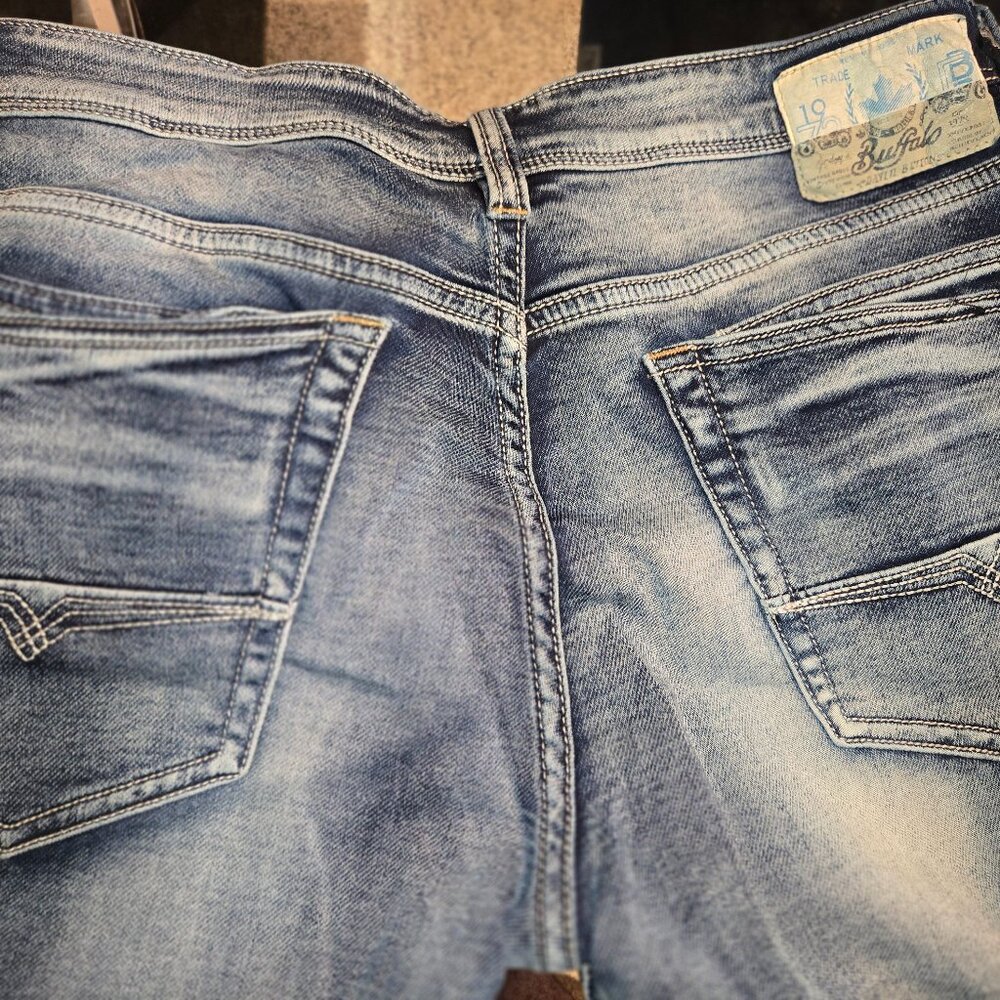 Buffalo Mens Jeans 34-30 Super Skinny Stretch
